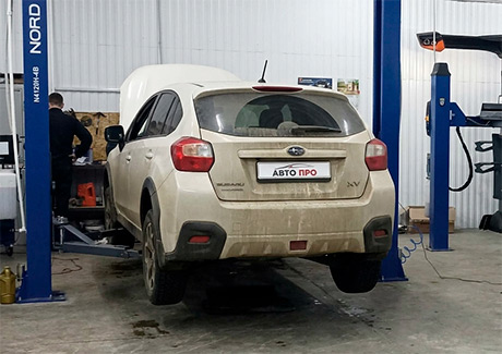 ремонт subaru xv