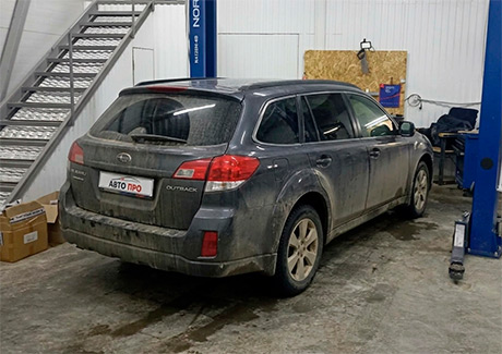 диагностика субару аутбек